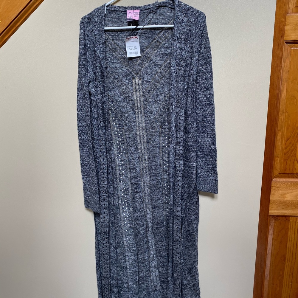 NWT long sweater size M